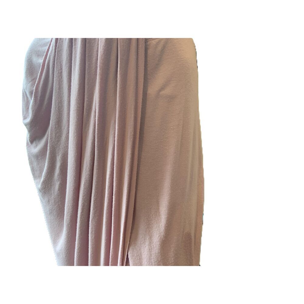 Love J Pink Elastic Waistband Solid Color Harem Skirt Size Med - Picture 3 of 12